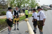 Siegsdorf Maibaum 1. Mai 2013