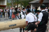 Siegsdorf Maibaum 1. Mai 2013