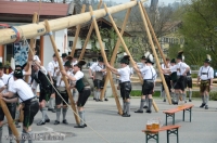 Siegsdorf Maibaum 1. Mai 2013