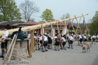 Siegsdorf Maibaum 1. Mai 2013