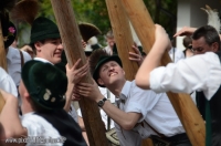 Siegsdorf Maibaum 1. Mai 2013